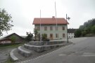 Außenansicht des Pfarrheim St. Laurentius in Perasdorf