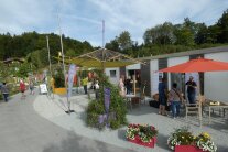 Impressionen vom Pavillon des ALE Niederbayern auf der Landesgartenschau in Freyung